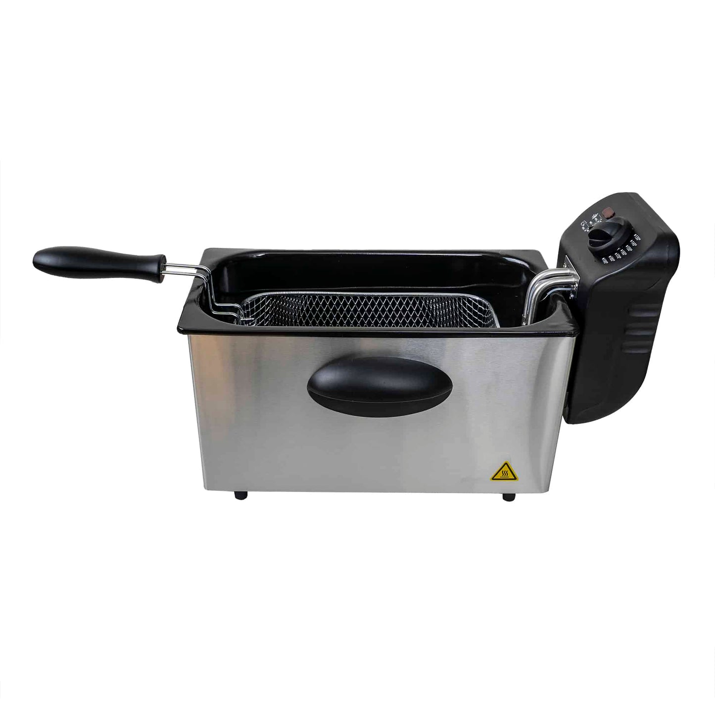 Friteuza din inox, putere 2180W, capacitate 3L, termostat reglabil / ZLN 1819