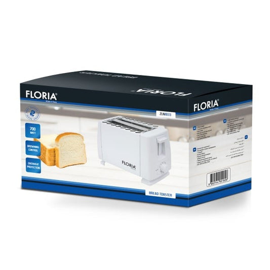 Prajitor de paine, putere 700W, cu 7 nivele de control al temperaturii, buton de oprire / ZLN 1833