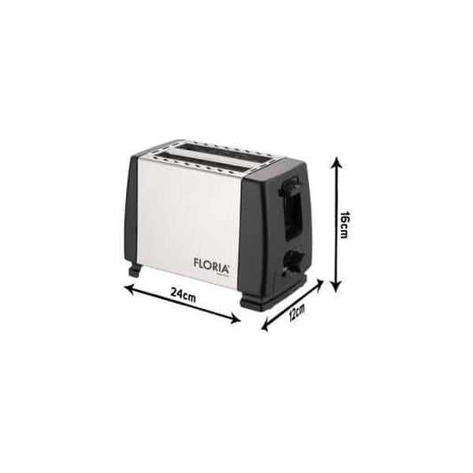 Prajitor de paine, Negru/Inox, 700W, 7 nivele de control al temperaturii, buton de oprire / ZLN 1840 - 221.ro