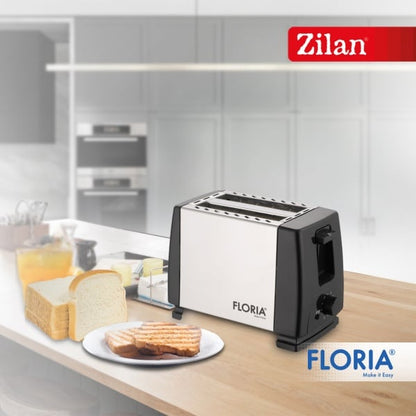 Prajitor de paine, Negru/Inox, 700W, 7 nivele de control al temperaturii, buton de oprire / ZLN 1840