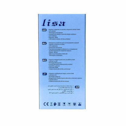 Dozator automat de sapun, capacitate 400ml si indicator LED / ZLN 1949 - 221.ro