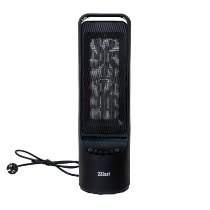 Aeroterma ceramica turn, putere 2000W, timer 12H, 2 trepte de viteza, cu telecomanda / ZLN 2052