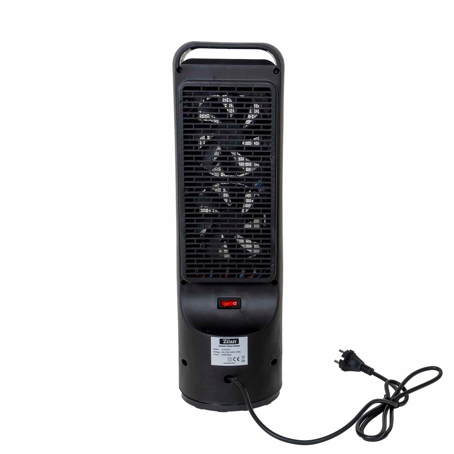 Aeroterma ceramica turn, putere 2000W, timer 12H, 2 trepte de viteza, cu telecomanda / ZLN 2052