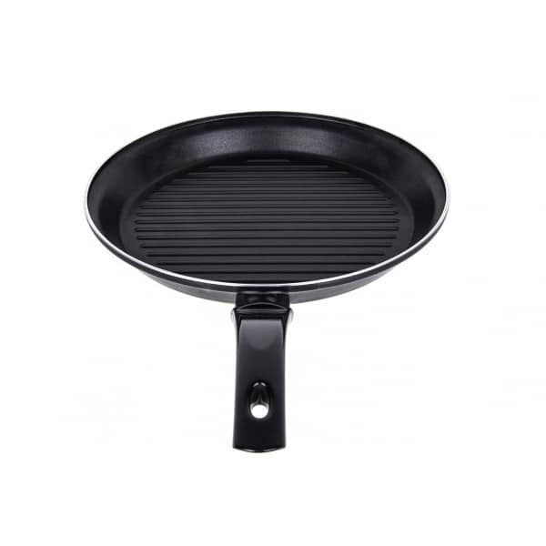 Tigaie grill neagra, rotunda, diametru 28 cm / ZLN 2126