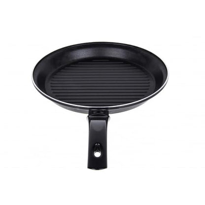 Tigaie grill neagra, rotunda, diametru 28 cm / ZLN 2126