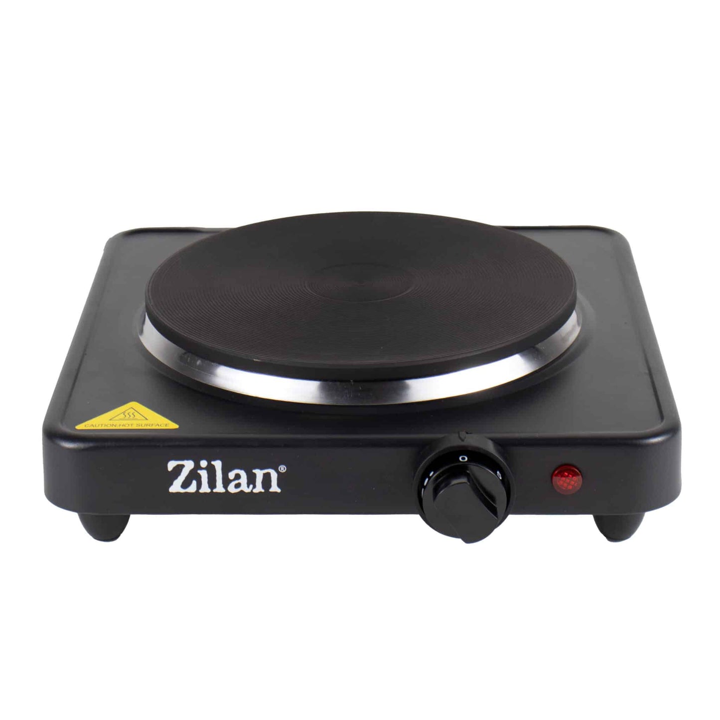 Plita electrica 1 ochi cu termostat reglabil in 5 trepte, putere 1500W, negru / ZLN 2174