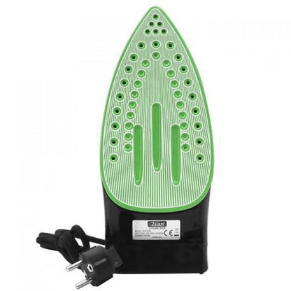 Fier de calcat talpa ceramica, putere 2200W, calcare cu aburi si uscata, functie autocuratare, verde / ZLN 2189