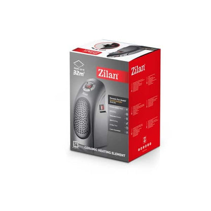 Aeroterma ceramica , Negru, ecran LCD, foarte puternica si compacta / ZLN 2281