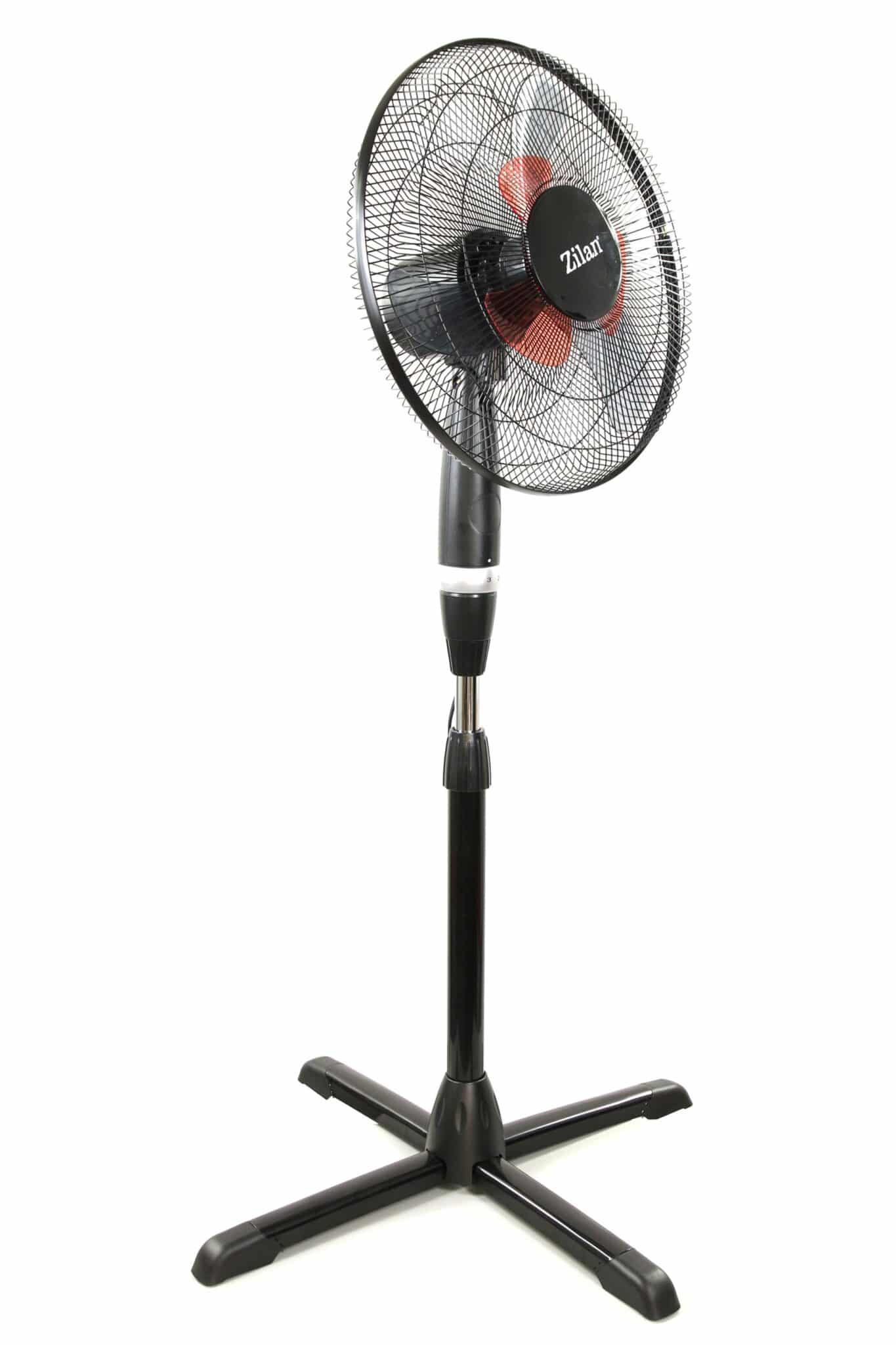 Ventilator cu picior, diametru 40cm, putere 60 W, palete duble, unghi inclinare reglabil, 3 trepte de viteza / ZLN 2331