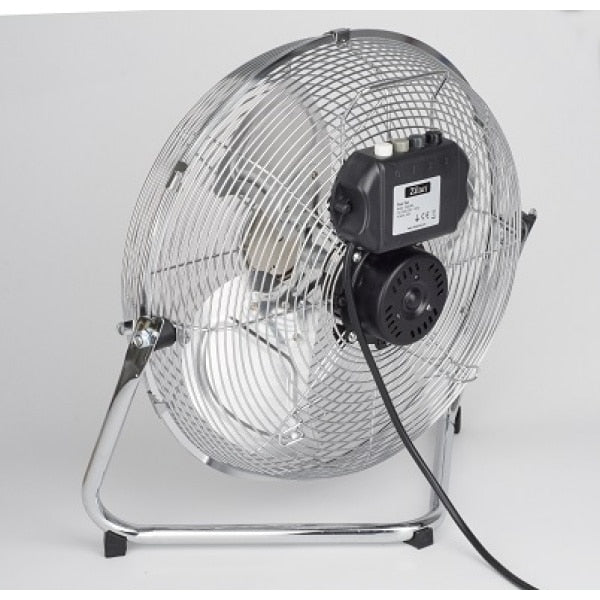 Ventilator rotund cu suport, 3 trepte de viteza, putere 50W, diametru 36cm, inox ZILAN / ZLN 2348