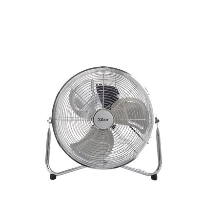Ventilator rotund cu suport, 3 trepte de viteza, putere 50W, diametru 36cm, inox ZILAN / ZLN 2348