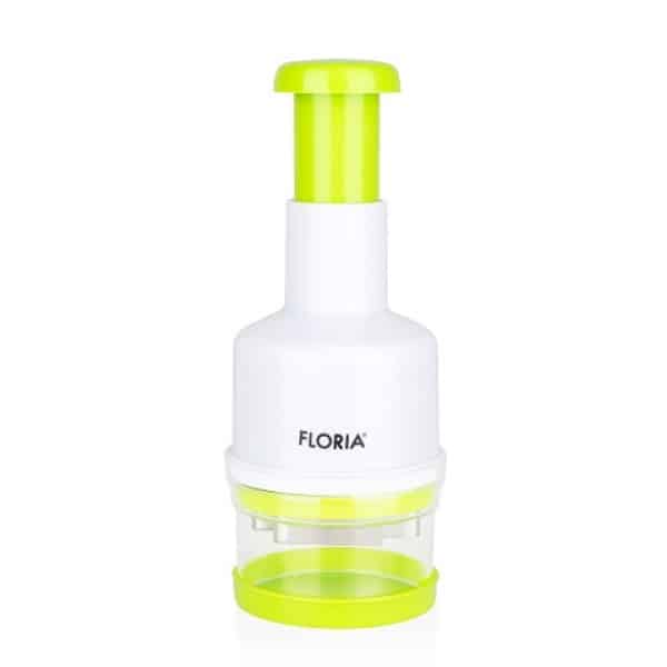 Tocator manual pentru ceapa, 23x9cm, alb-verde / ZLN 2614