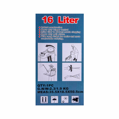 Pompa manuala de stropit (Vermorel), 16L / ZLN 2707