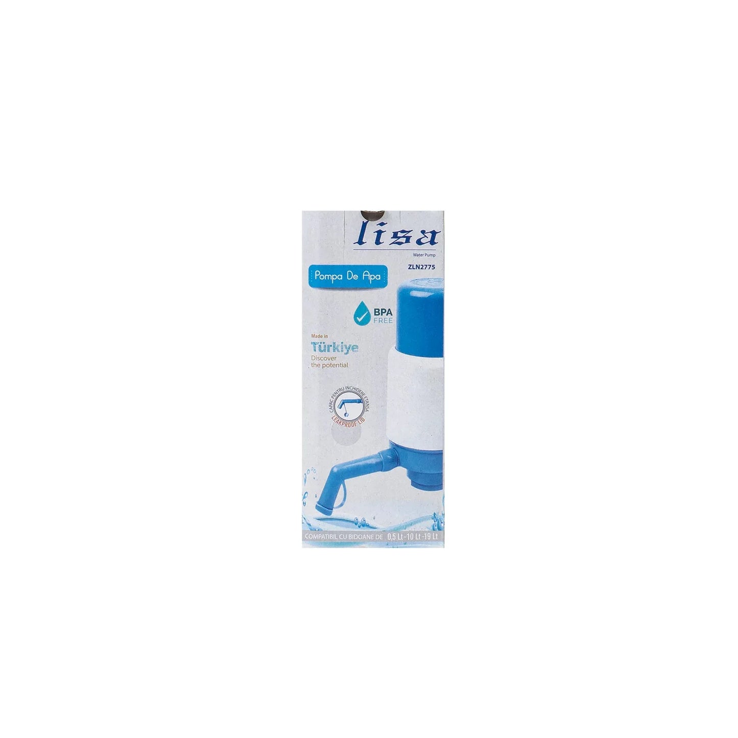 Pompa manuala pentru apa, cu tija extensibila, 5-19L Z-TOOLS / ZLN 2775 - 221.ro