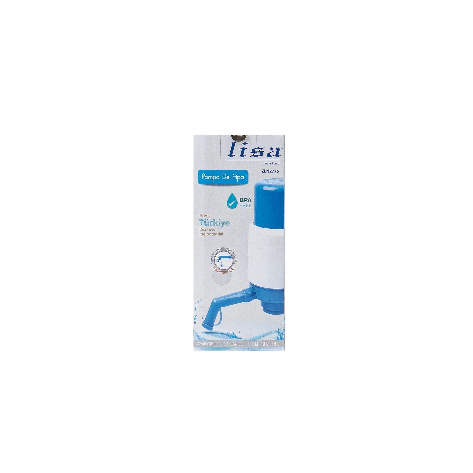 Pompa manuala pentru apa, cu tija extensibila, 5-19L Z-TOOLS / ZLN 2775 - 221.ro