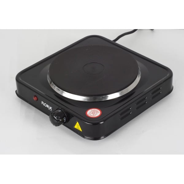 Plita electrica, Floria 1 ochi cu termostat reglabil, putere 1000w, negru / ZLN 2806