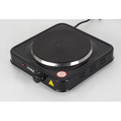 Plita electrica, Floria 1 ochi cu termostat reglabil, putere 1000w, negru / ZLN 2806