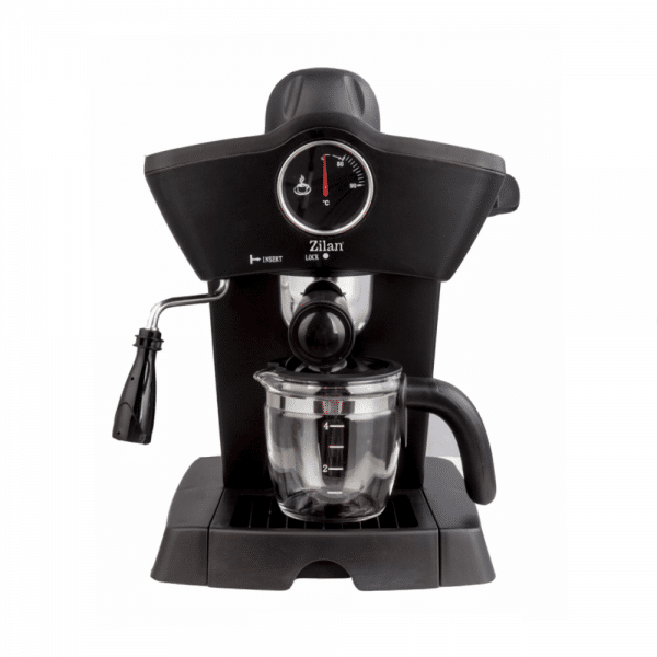 Espressor manual, putere 800W, capacitate 240ml, indicator de temperatura, negru / ZLN 2854