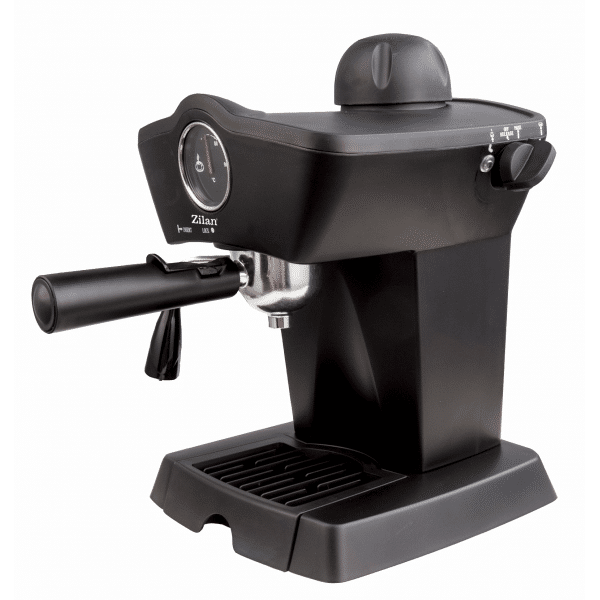 Espressor manual, putere 800W, capacitate 240ml, indicator de temperatura, negru / ZLN 2854
