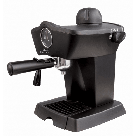 Espressor manual, putere 800W, capacitate 240ml, indicator de temperatura, negru / ZLN 2854