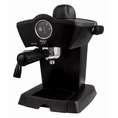 Espressor manual, putere 800W, capacitate 240ml, indicator de temperatura, negru / ZLN 2854