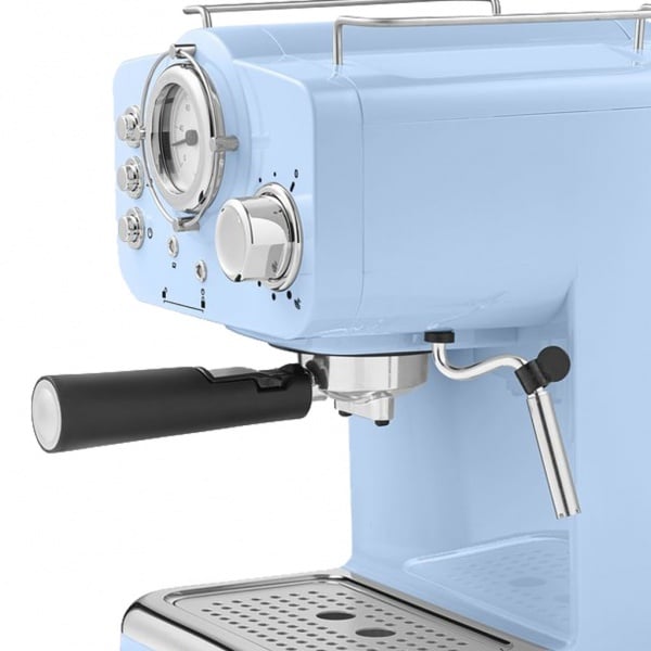 Espressor manual, putere 1100w, capacitate 1.25l, 15Bar, albastru / ZLN 2861