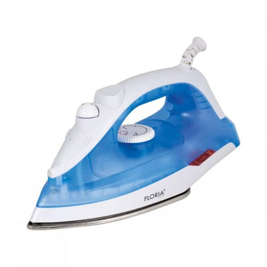 Fier de calcat Floria, putere1600W, talpa ceramica, temperatura reglabila, albastru / ZLN 2892