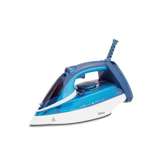 Fier de calcat, putere 300W, talpa ceramica, temperatura ajustabila, albastru / ZLN 2908
