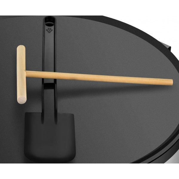 Aparat pentru preparat clatite, Negru/Inox, putere 1200W, diametru plita 30cm, temperatura ajustabila / ZLN 2922