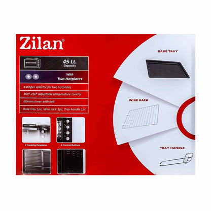 Cuptor electric cu plita Serhas, capacitate 45 l, putere 1600 W, timer / ZLN 2935 - 221.ro
