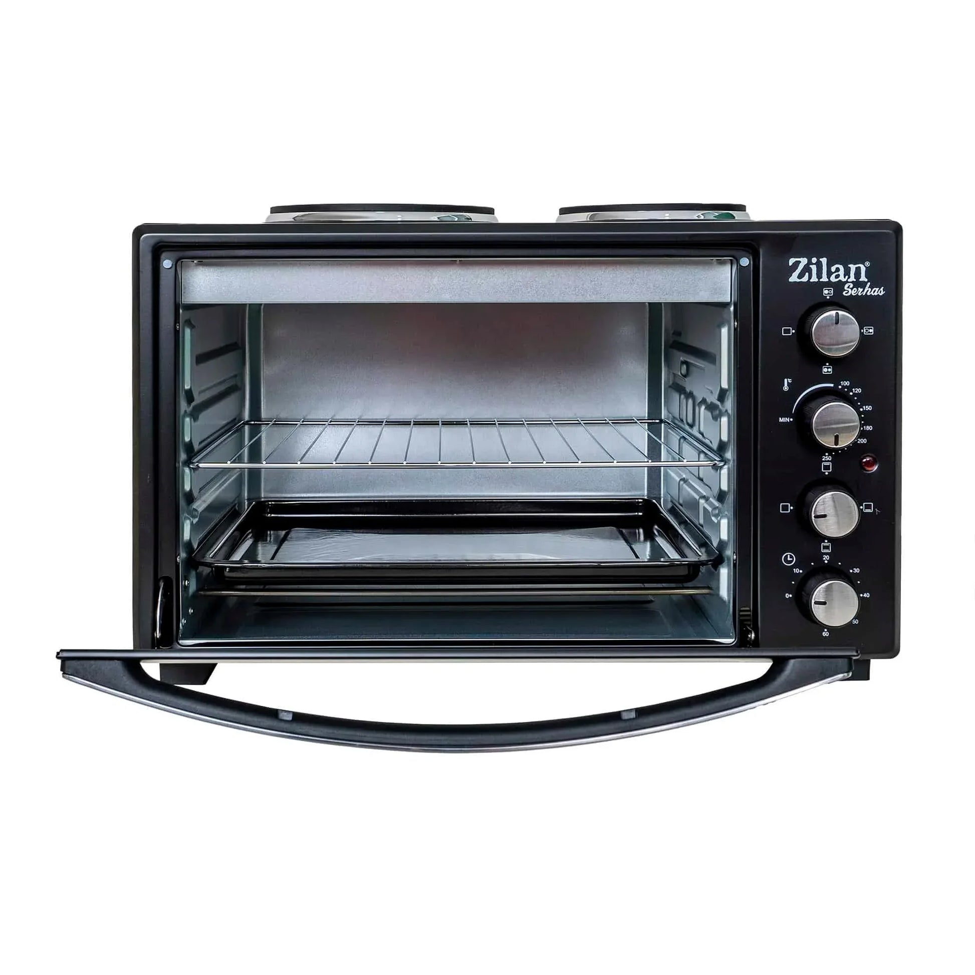 Cuptor electric cu plita Serhas, capacitate 45 l, putere 1600 W, timer / ZLN 2935 - 221.ro