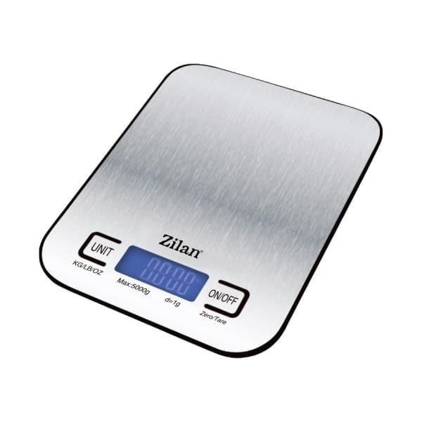 Cantar de bucatarie digital din inox, ecran LED, maxim 5 kg, inchidere automata / ZLN 2984 - 221.ro