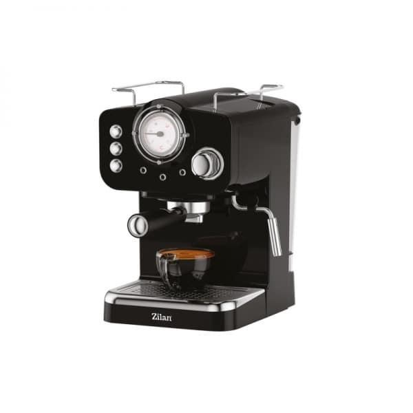Espressor manual, putere 1100w, capacitate 1.25l, 15Bar, negru / ZLN 2991 - 221.ro