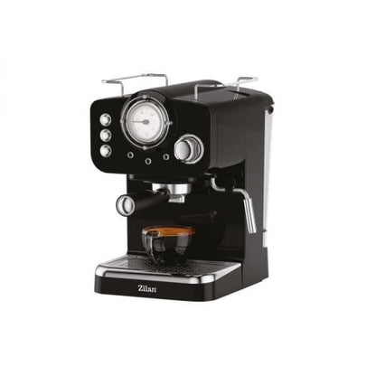 Espressor manual, putere 1100w, capacitate 1.25l, 15Bar, negru / ZLN 2991 - 221.ro