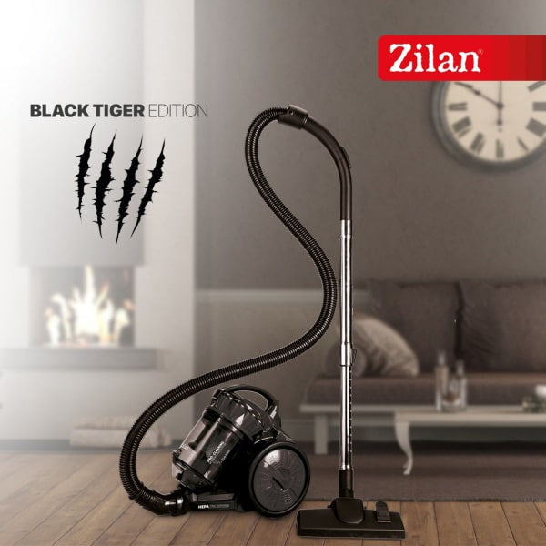 Aspirator fara sac, putere 700W, filtru HEPA13, control flux de aer pe maner, negru ZILAN / ZLN 3300