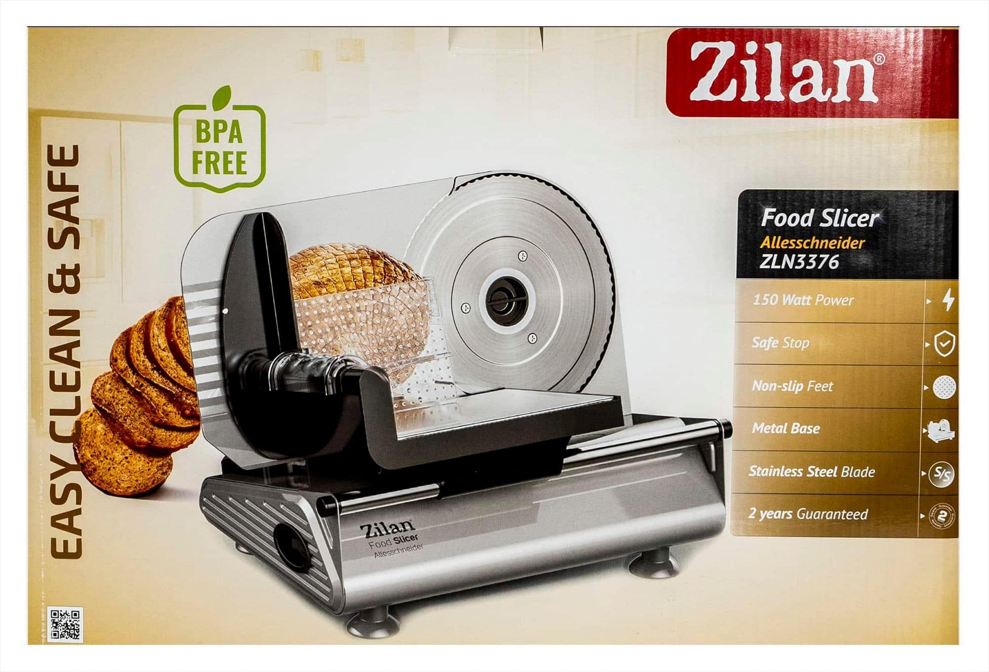 Feliator electric din otel inoxidabil, putere 150W / ZLN 3376 - 221.ro