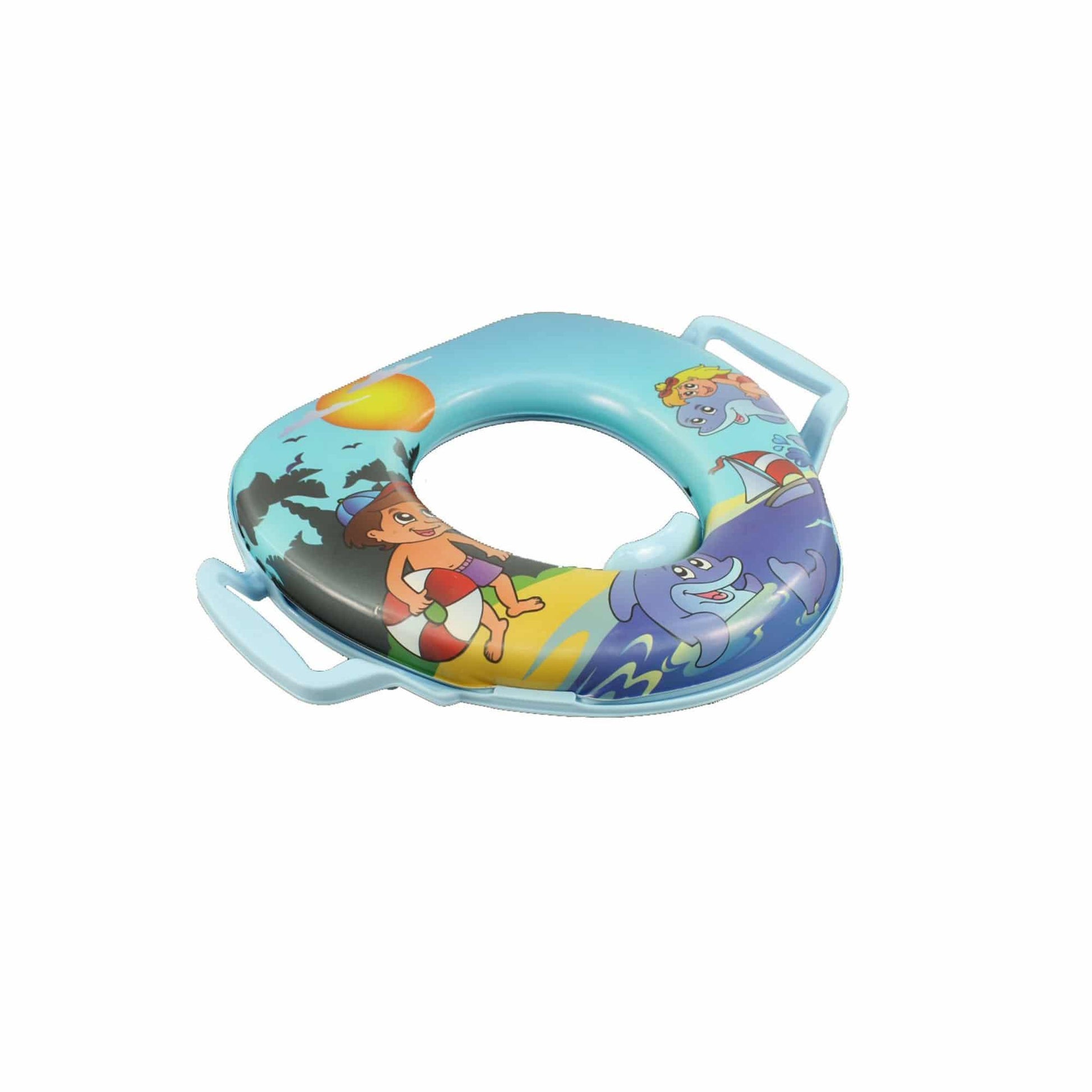 Reductor WC pentru copii, cu manere si burete / ZLN 3835 - 221.ro