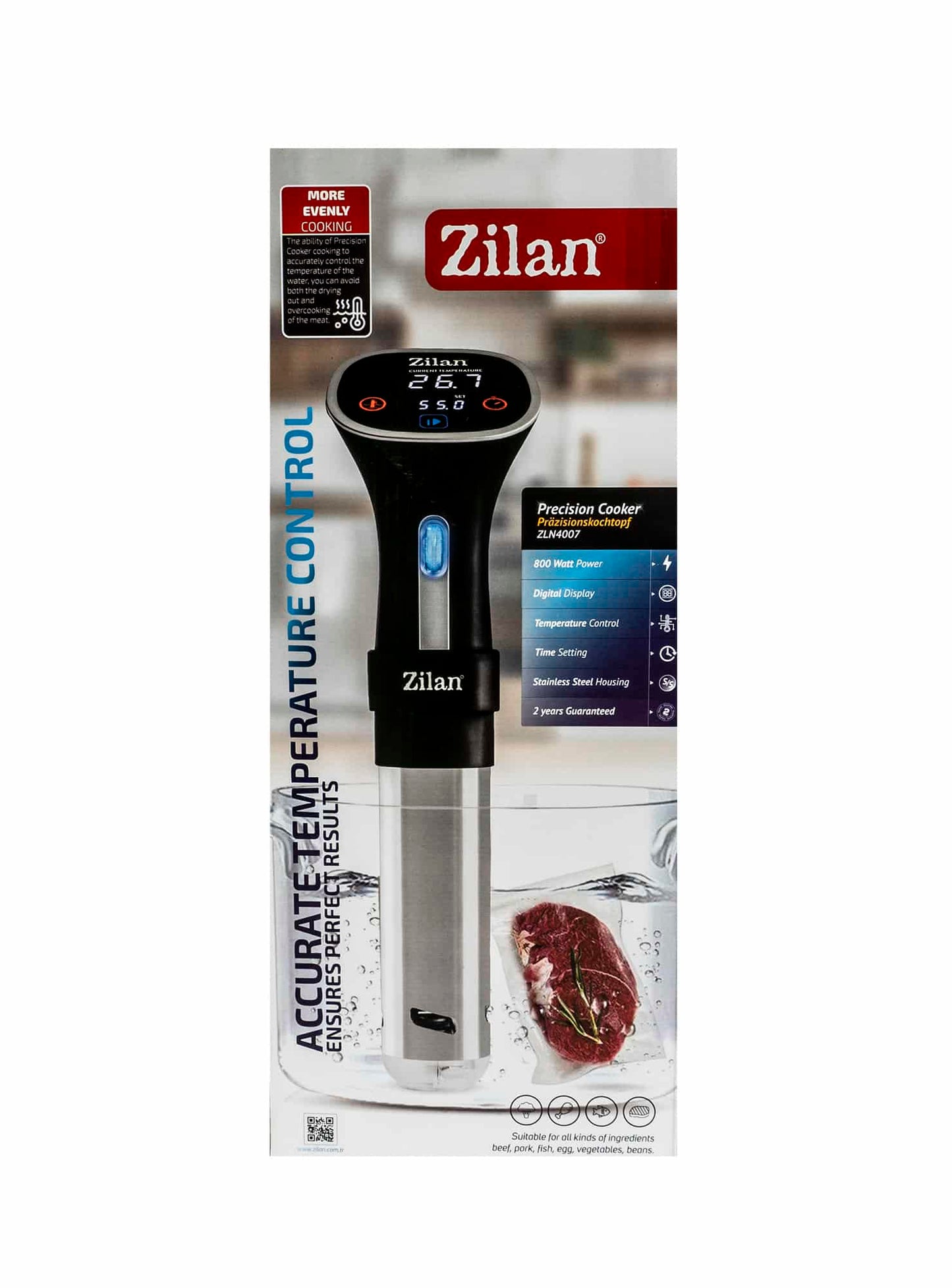 Aparat pentru gatit Sous Vide, putere 800W / ZLN 4007