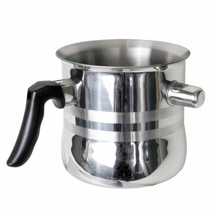 Oala pentru fiert lapte si ciocolata, capacitate 3 L, Inox, avertizare sonora / ZLN 1802