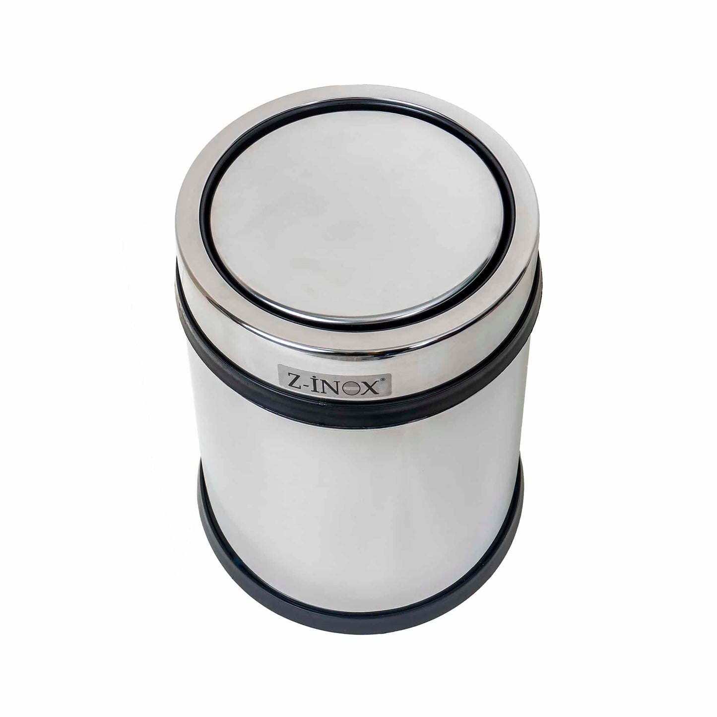 Cos menajer, capacitate 8 Litri din inox, capac rotativ / ZLN 4575