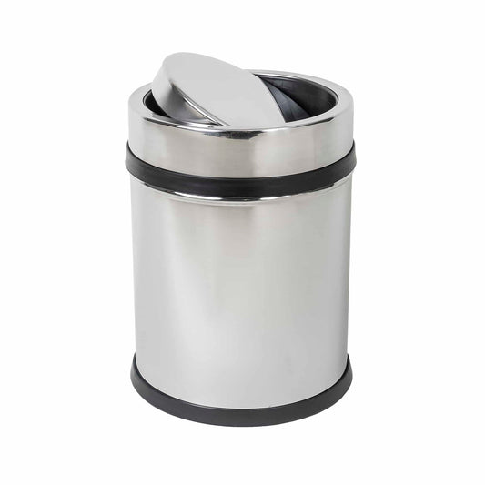 Cos menajer, capacitate 8 Litri din inox, capac rotativ / ZLN 4575