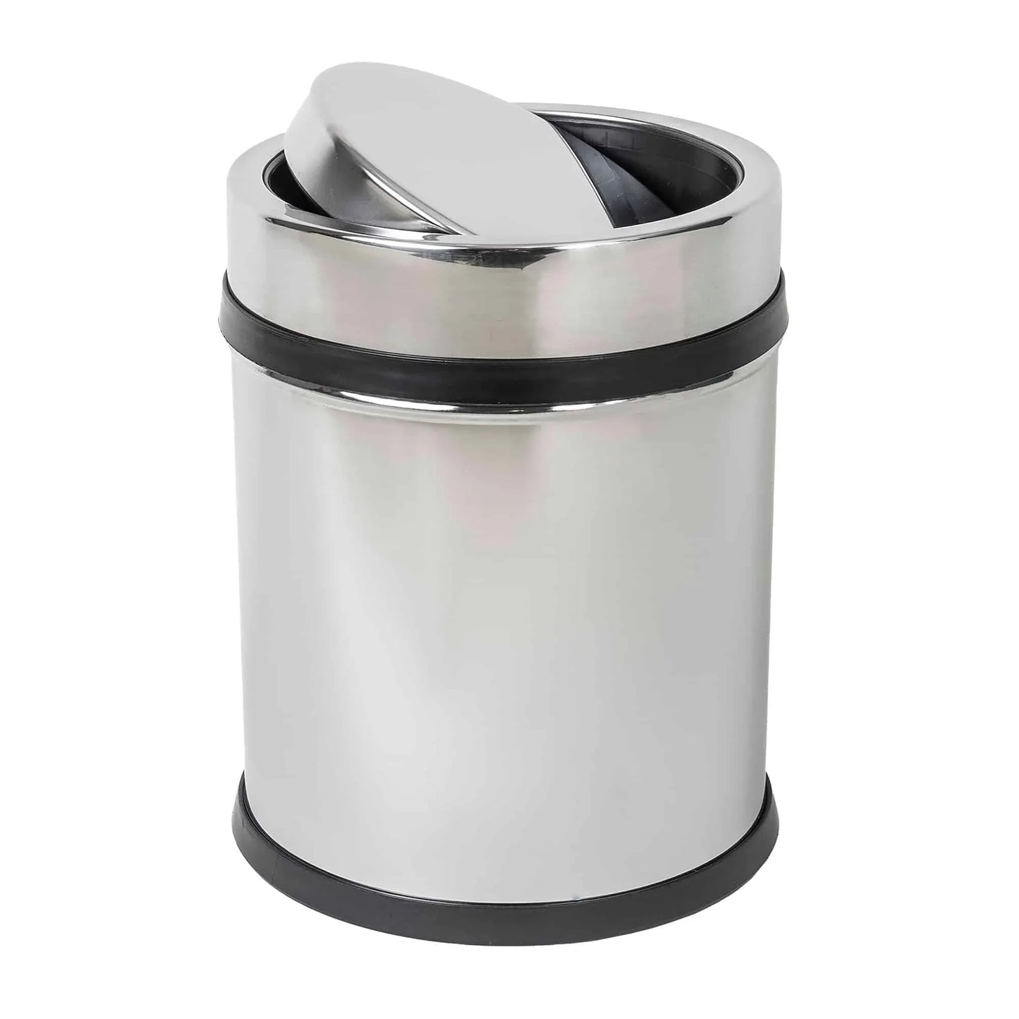 Cos menajer, capacitate 11 Litri din inox, capac rotativ / ZLN 4582 - 221.ro