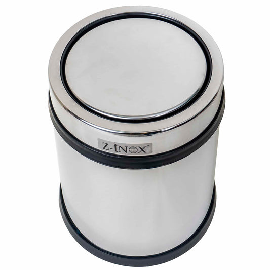 Cos menajer, capacitate 16 Litri din inox, capac rotativ / ZLN 4599