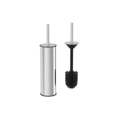 Set de baie, 4 in 1 din inox cu cos menajer de 3 litri, perie WC, suport sapun lichid, suport periute de dinti / ZLN 4605 - 221.ro