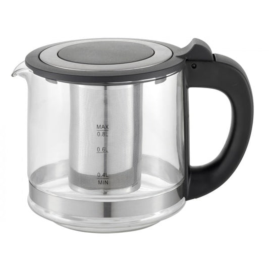 Set fierbator electric plus ceainic, argintiu, putere 2200W, capacitate 1.8L si 0.8L / ZLN 4858