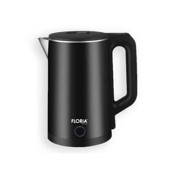 Fierbator electric, putere 1500W, capacitate 2 L, indicator luminos, negru / ZLN 4919