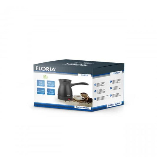 Ibric electric, putere 600W, capacitate 600 ml, 6 cesti, Negru / ZLN 4933