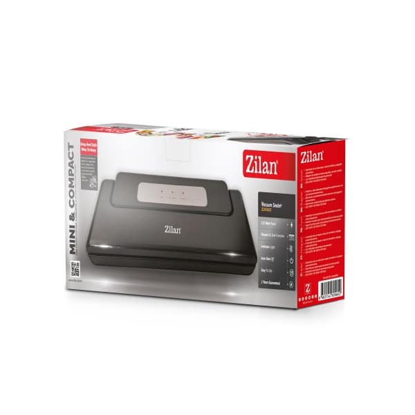 Aparat de vidat, functie de sigilat, indicator LED, oprire automata, negru / ZLN 5602