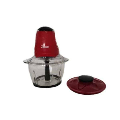 Mini tocator, putere 200W, capacitate 1L, vas din sticla, rosu / ZLN 5619