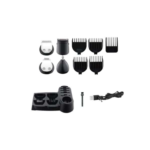 Aparat de tuns 10 in 1 Uranus, capete detasabile, afisaj LED ZILAN / ZLN 5919